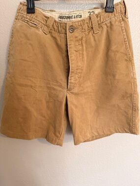 Abercrombie & Fitch Men's Khaki Cargo Shorts